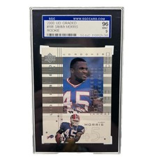 Sammy Morris 2000 Upper Deck Graded #108 Rookie Card /1325 SGC 96 9 Mint RC. rookie card picture
