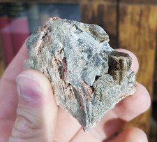 Vésuvianite, Costabonne mines, Prats-de-Mollo-la-Preste, Céret, PO (66), France