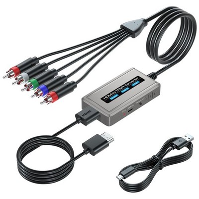 HDMI to Component Scaler - Wide Compatibility, 1080P Support