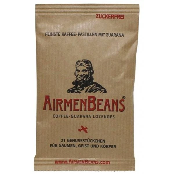 Caramelle Energetiche Caffeina e Guarana' Vegane AirmenBeans MFH 21g - Immagine 4 di 4