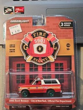 GREENLIGHT GREEN MACHINE CHASE 1:64 1996 FORD BRONCO NEW YORK CITY FIRE DEPT NIP