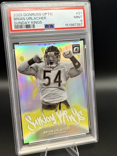 Brian Urlacher #21 2025 Panini Donruss Optic Sunday Kings card