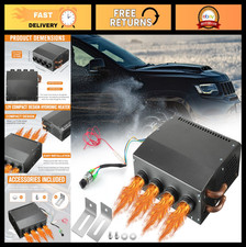 Dégivreur Chauffage Voiture 12V - Dégivrage Pare-Brise Portable, Kit Chauffage Rapide pour Wi