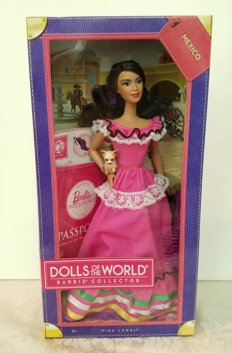 Barbie Dolls of the World Dolls & Doll Playsets Pink Label