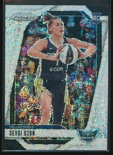 Sevgi Uzun 2024 Panini Prizm WNBA White Sparkle Prizm #92