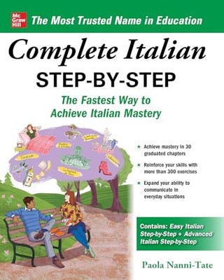 Complete Italian Step-by-Step - Paperback By Nanni-Tate, Paola - VERY GOOD