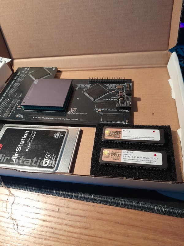 Amiga 1200 Accelerator card plus extras