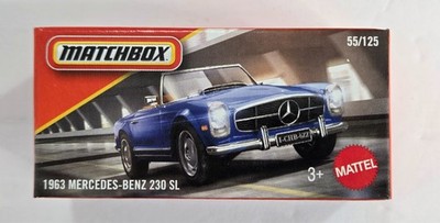 raj♡おまとめ買い割あり♡ 専用Mattel Matchbox 1:18 1963 Mercedes-Benz 230 SL 55/125 Matchbox 2026 POWER GRABS JHR45