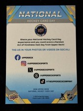 2026 Upper Deck National Hockey Card Day - Complete Your Set - CYC - You Pick!