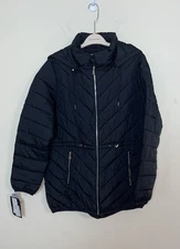 Rainforest Quilted Zip-Up Coat, SZ XL, $250 NWT, Nordstrom