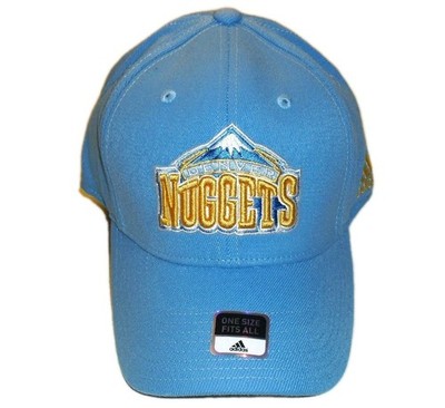 Denver Nuggets Mens Adidas One Fit Stretch Fit hat cap New Nba