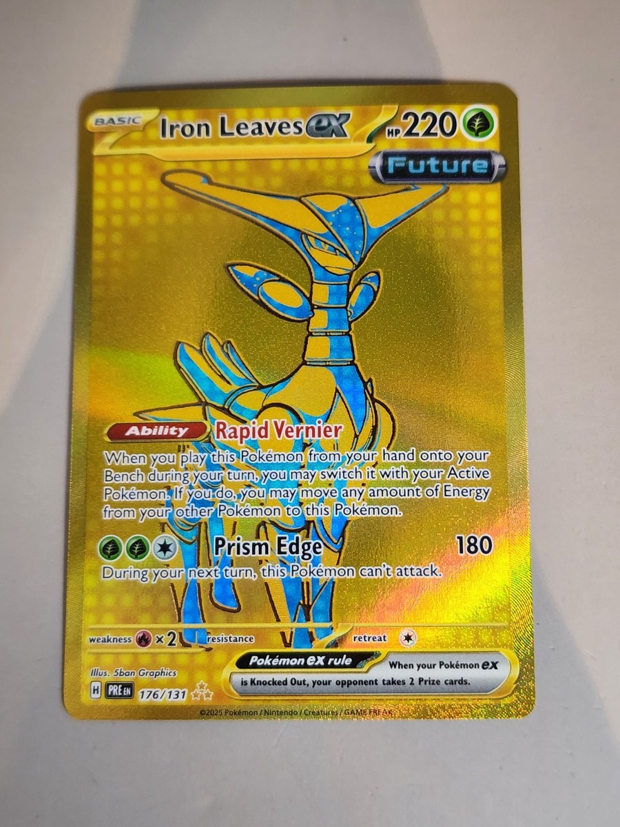 Iron Leaves ex 176/131 Sv: Prismatic Evolutions Holo | eBay