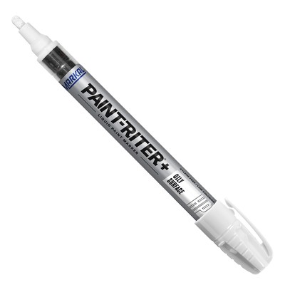 White Permanent Marking Pen Pack of 12 Durable Quick Drying for Multiple Surf...