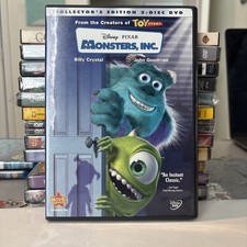Monsters, Inc. DVD, 2002, 2-Disc Set, Collectors Edition Used V/G - E