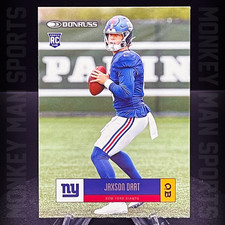 2025 Donruss Football - Jaxson Dart Rookie RC - RETRO 2005 #R05-JXD GIANTS MINT