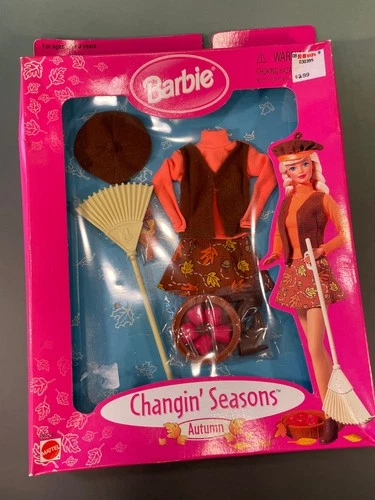 Vintage 1998 Barbie Clothing "Changin' Seasons" Outfit, Mattel, NRFB