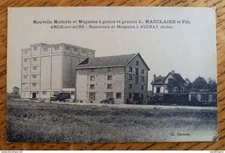Aulnay (Aube) - Nouvelle Malterie & Magasins à Grains & Graines L. Mauclaire, Ar