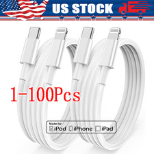 USB-C PD Fast Charger Cable lot Cord Type USB C For iPhone14 13 12 11 Pro Max XR