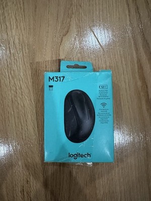 Logitech Wireless Optical Mouse with Nano Receiver M317 Black - Brand New