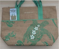 NEW Hawaii Costco Shopping Bag  KeepCool Vega Hawaiian Honu Print Cooler Bag