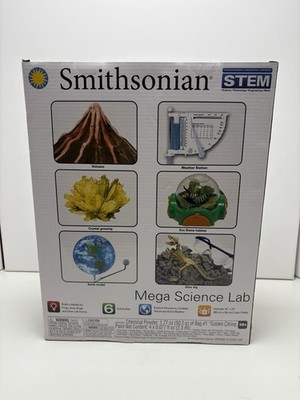 Smithsonian Mega Science Lab Kit STEM 49009 SEALED IN BOX NEVER OPENED