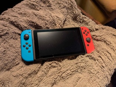 Nintendo Switch HAC-001 - 32GB - Spielkonsole - Neon-Rot/Neon-Blau