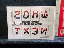 Temporary Tattoo New On Card Various Designs Available Will Combine Shipping