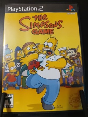The Simpsons Game PS2 Action Adventure Video Game 2007