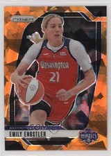 2024 Panini Prizm WNBA Orange Ice Prizm Emily Engstler #67 1k0j