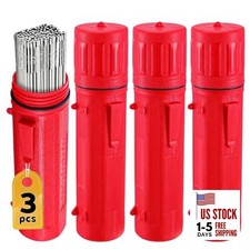 3 Pcs Electrode Rod Storage Tube 14 Inch Welding Rod Storage Airproof Welding