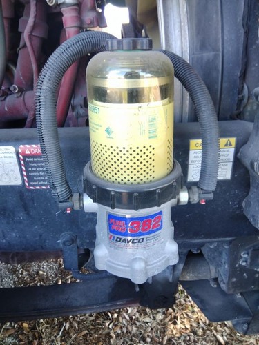 Replaces 2017 DAVCO FUEL PRO 382 FUEL WATER SEPARATOR ASSEMBLY , FL