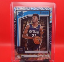 2024-25 Panini Donruss Rated Rookie Yves Missi #217 Gold Wedges 03/10 (RC)