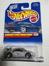 Hot Wheels 1999 First Editions Ferrari F355 Challenge Collector #1115 Silver