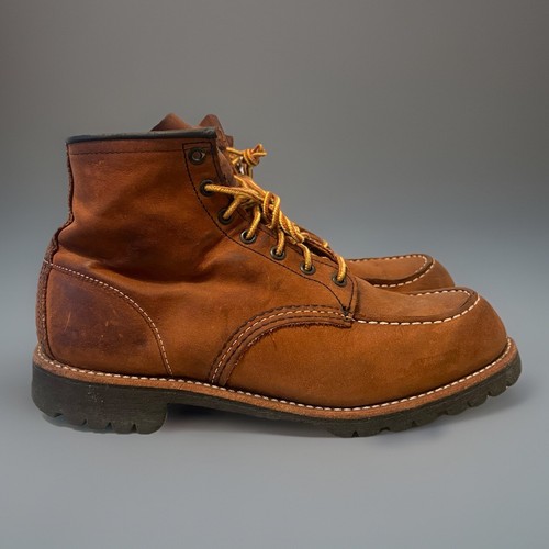 Red Wing x J Crew 4537 Roughneck Moc Toe Yuma Gaucho Leather - Men’s Size 10.5 D - Picture 2 of 13