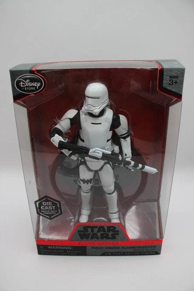 Disney Store Star Wars Elite Series Kylo Ren + First Order Flametrooper Die-Cast - Imagem 2 de 4