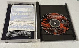 Sega Saturn Crusader: No Remorse Complete w/reg Card And Advert Tested