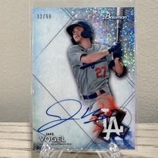 2021 Bowman Sterling #BSPA-JV Jake Vogel Auto Speckle Refractor /99 Prospect RC