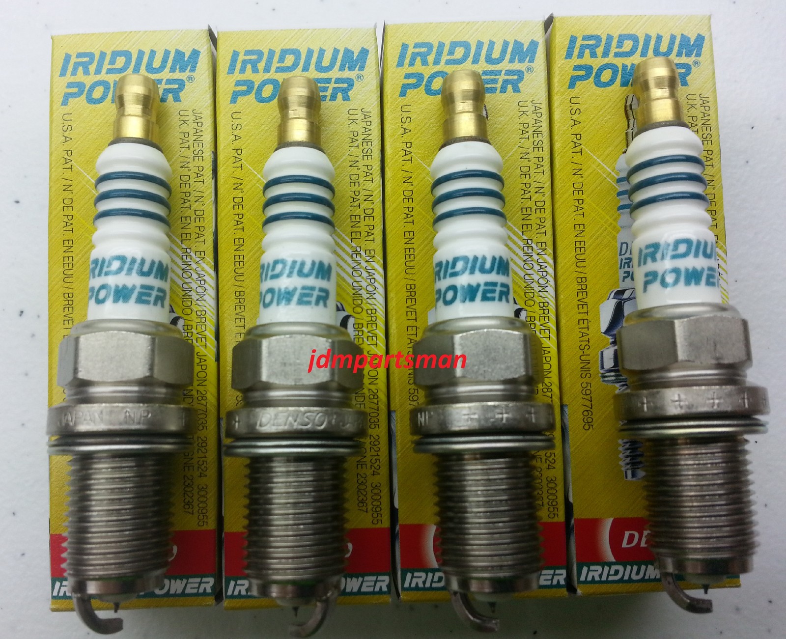 4-DENSO IK22G Iridium Power Spark Plugs for Honda Acura NSX RSX Civic CNG S2000