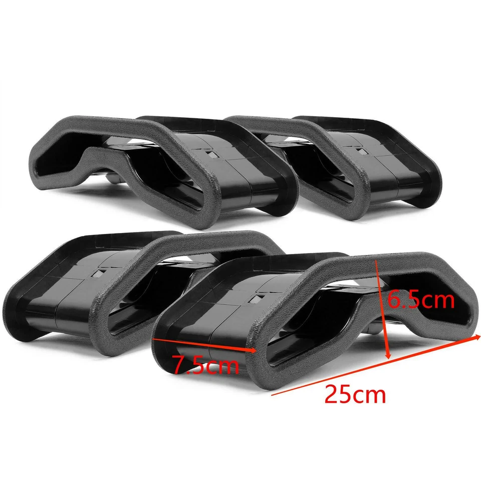 4X Arnés de asiento bisel de paso asiento a través del inserto para 14-23 Polaris RZR XP 900 1000 Foto 2 de 4