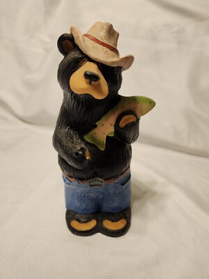 Singing Tree Bear Foots By Montanas Jeff Fleming ''Redneck''  Figurine 