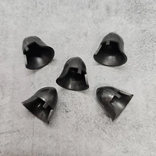 5pack Dark Gray Castle Knight Helmet Blocks Accessories for Minifigures Gc3tk33