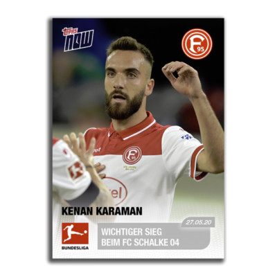 Topps NOW Bundesliga 2019-20 - Card 162 - Kenan Karaman - Fortuna Düsseldorf