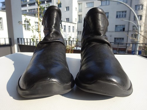 THINK WAIV 000018 Schuhe Stiefel SOFT Leder Nappa Schwarz Austria Gr.39,5 Neuw - Bild 5 von 16