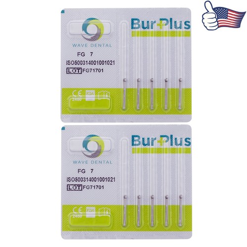 5 Stück Prima Wave Dental Hartmetall Bohrer High Speed FG 19mm / Chirurgisch FGOS SL 557 25mm - Bild 66 von 363
