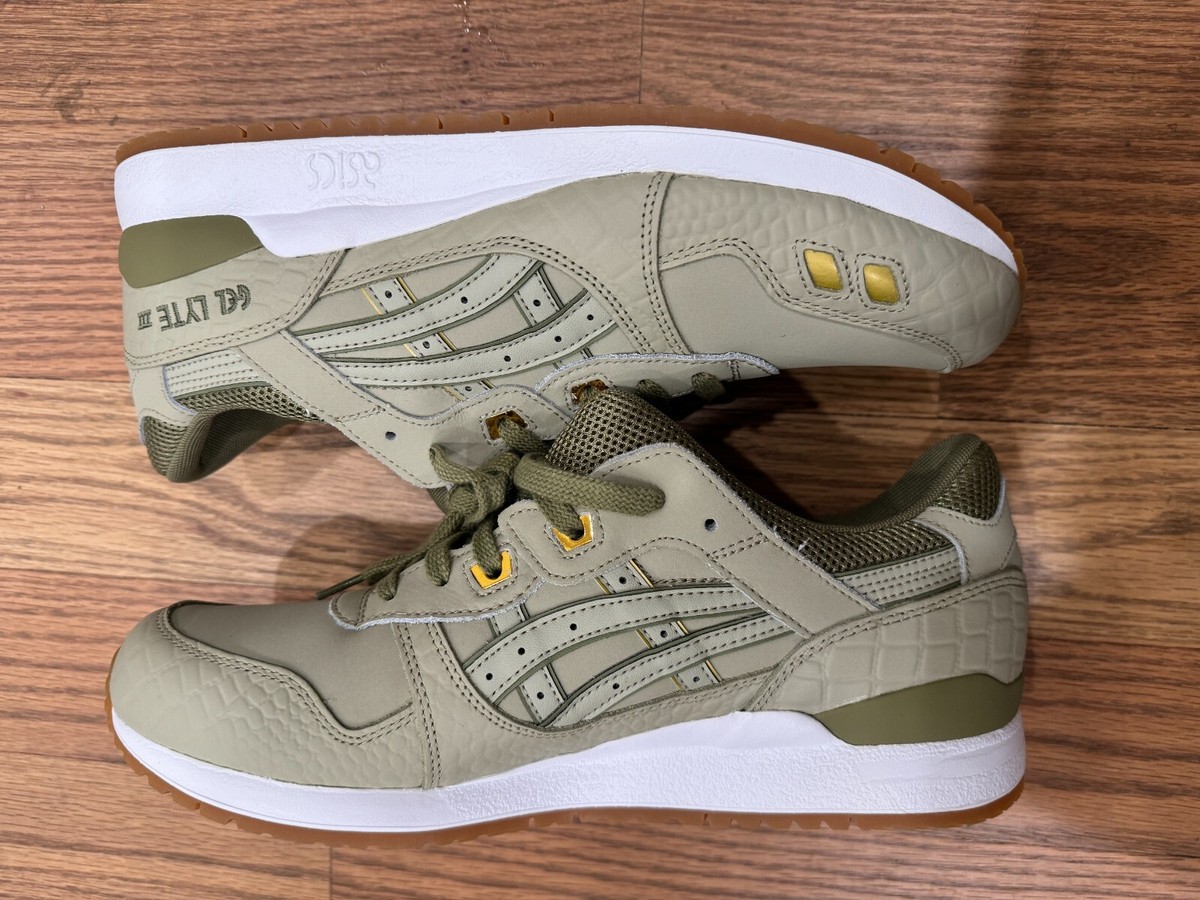Athletic Shoes Asics Gel Lyte Iii Khaki ASICS Tiger Lyte III Khaki