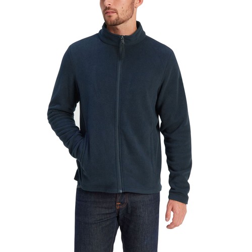 Mens Ex-Brand Fleece Jacket Full Zip Up Outdoor Warm Micro Polar Anti Pill Work - Picture 3 of 9