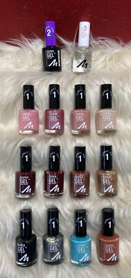 Manhattan Super Gel Nail Polish 14 Stück Sparpaket 14 x 12 ml *neu*  