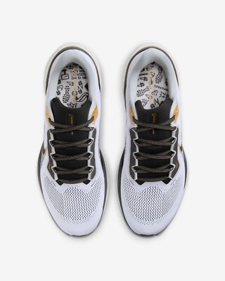 Nike Air Zoom Pegasus 41 Running Shoes White/Metallic Gold  display picture 1