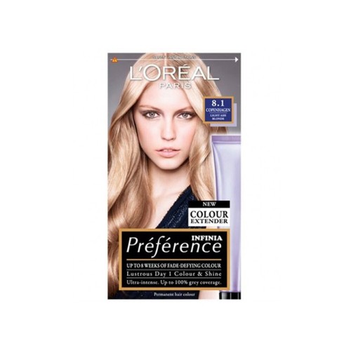 L'Oreal Preference Infinia Permanent Color 8.1 Copenhagen - 第 1/1 張圖片