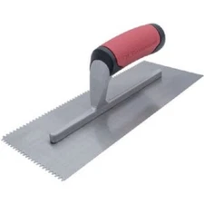 (1-pk) QLT 3/16 In. V-Notched Trowel w/Soft Grip Model: 15677